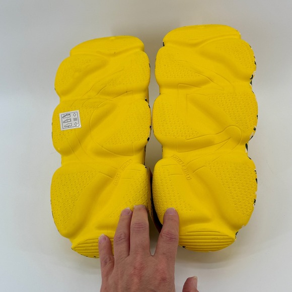 Champion Super Meloso‎ Smiley Clogs Mens Size 9 Yellow Slides Sandals Comfy NEW - Picture 6 of 9